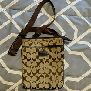 Coach cross body purse